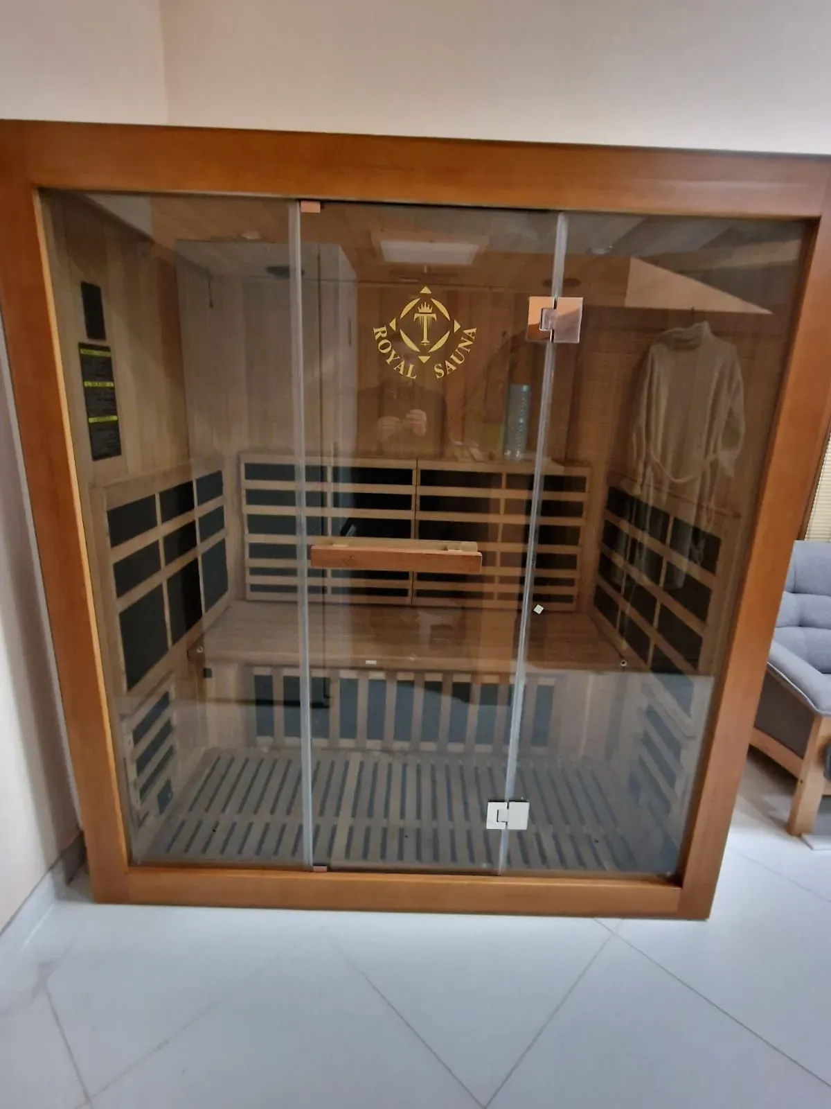 Infrasauna Tanvea Crown Luxury 3 u zákazníka, Lelekovice