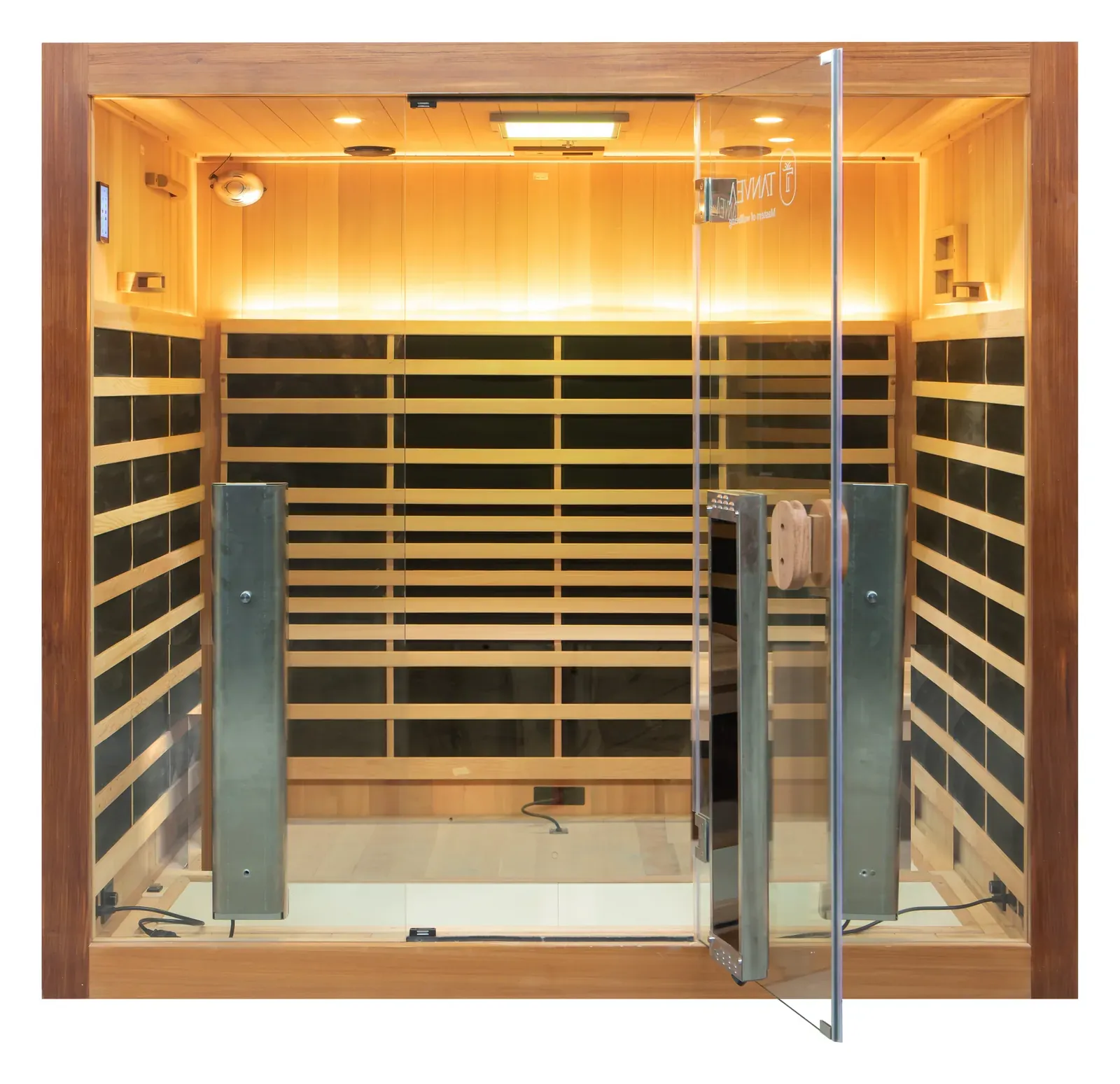 Infrasauna Tanvea King Size 4 bez lavic, s volnou podlahou na cvičení