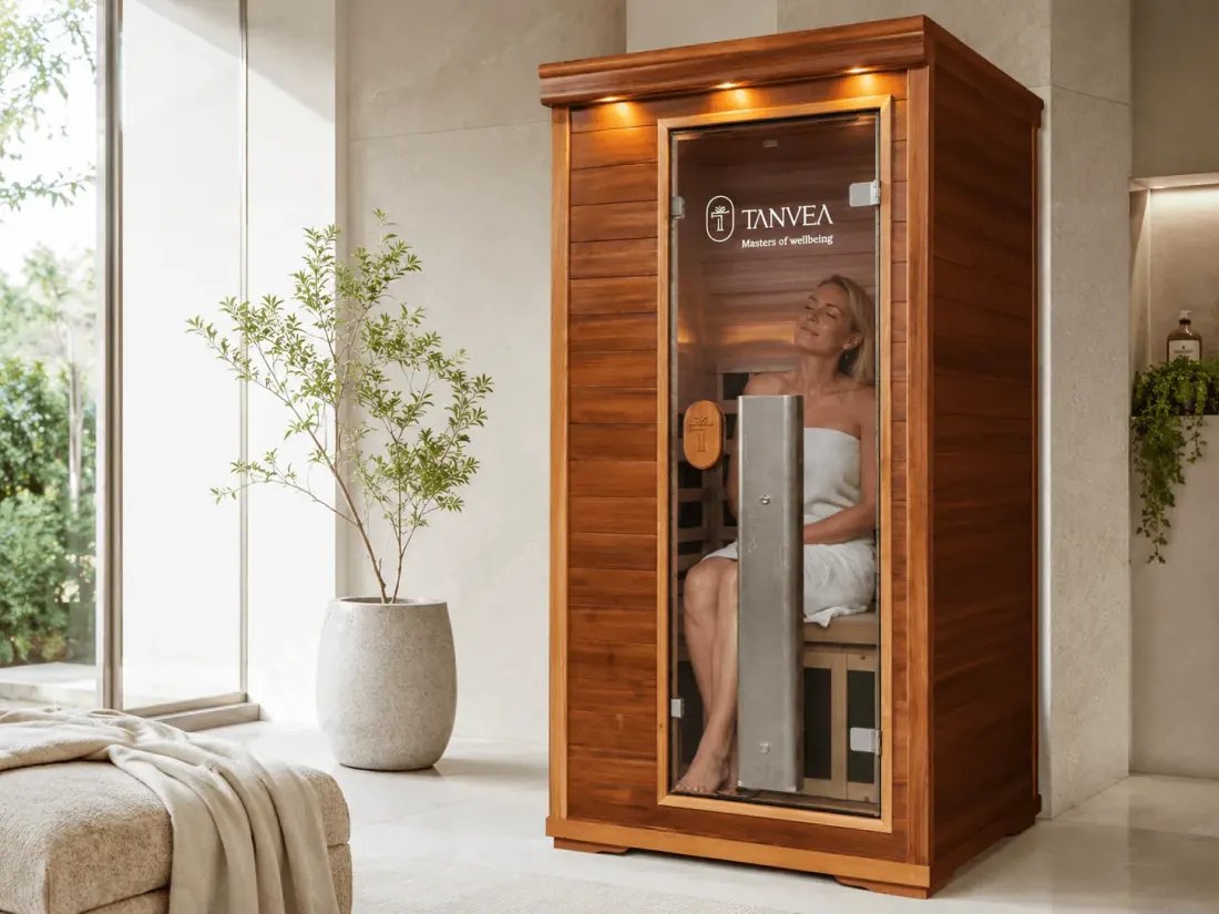 Infrasauna Tanvea Crown Luxury 1, denní scéna
