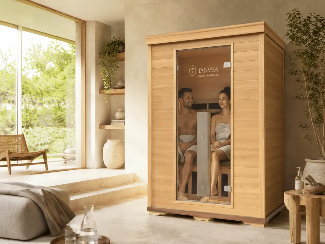 Infrasauna Tanvea Crown Luxury 2, denní scéna