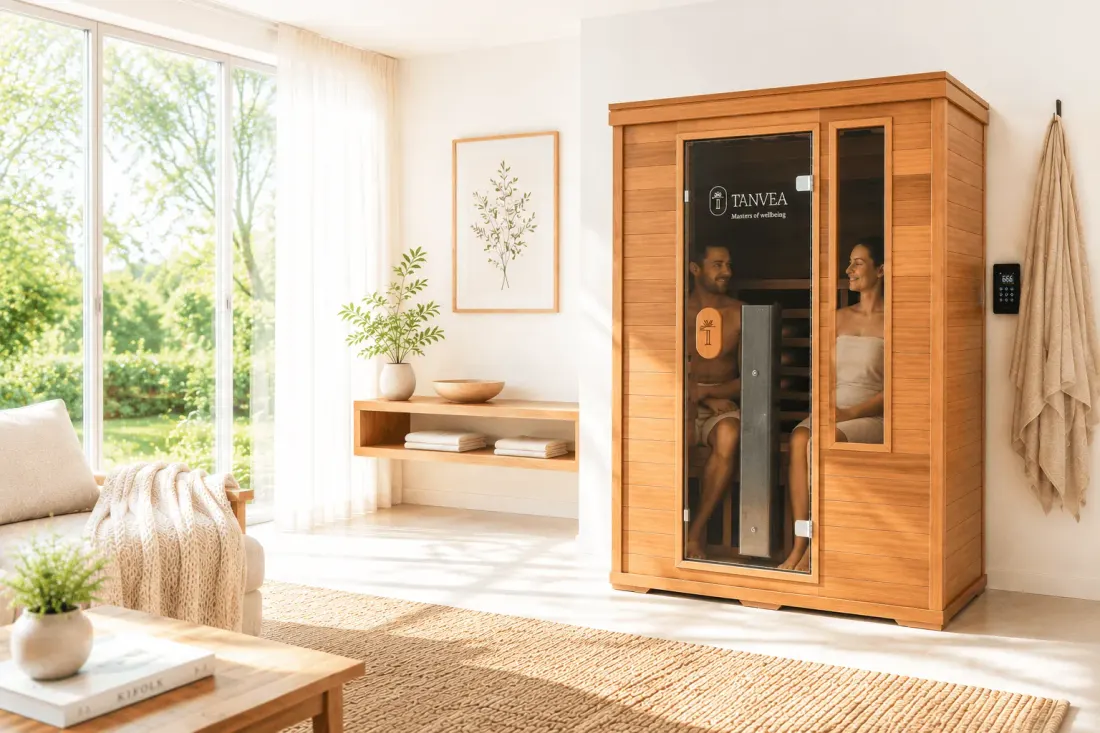 Infrasauna Tanvea Crown Luxury 3, denní scéna