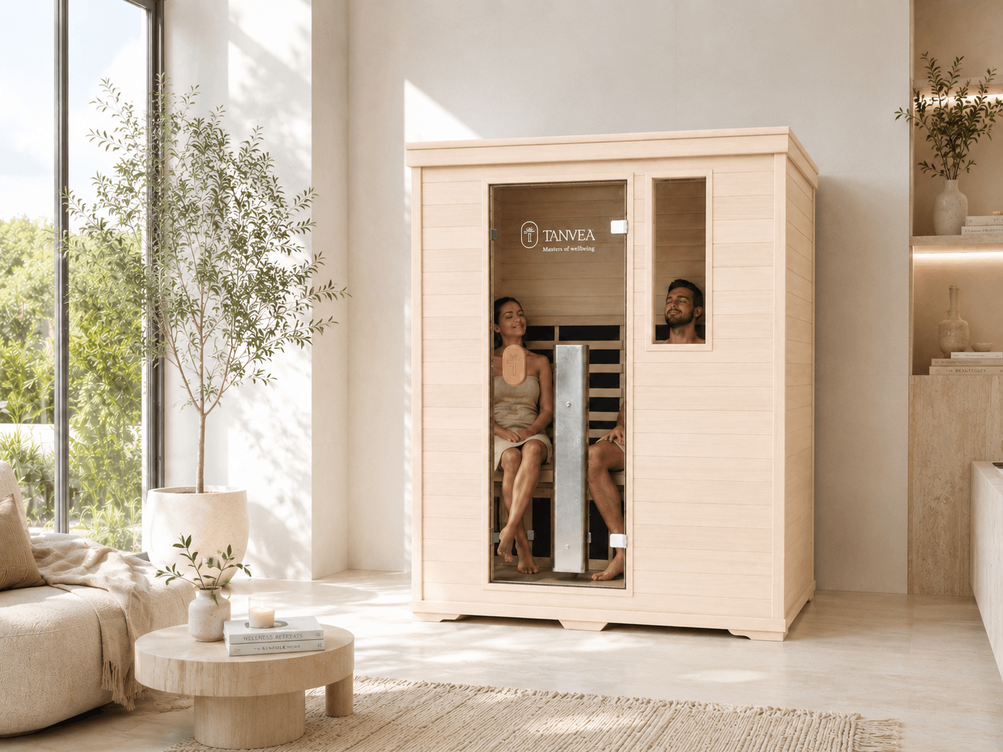 Infrasauna Tanvea Crown Nice 3 — denní scéna