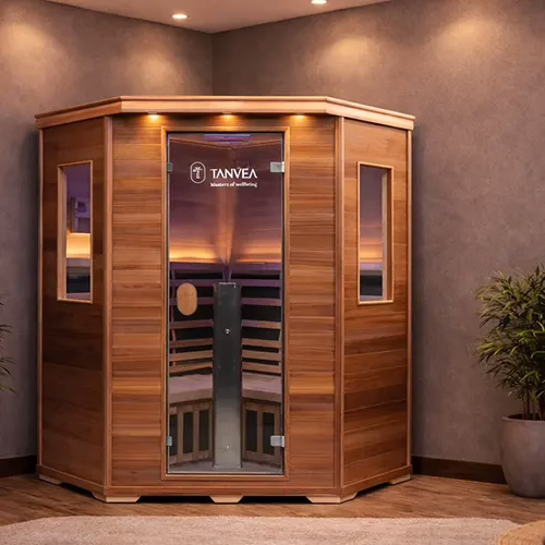 Rohová infrasauna Tanvea Crown Luxury 5